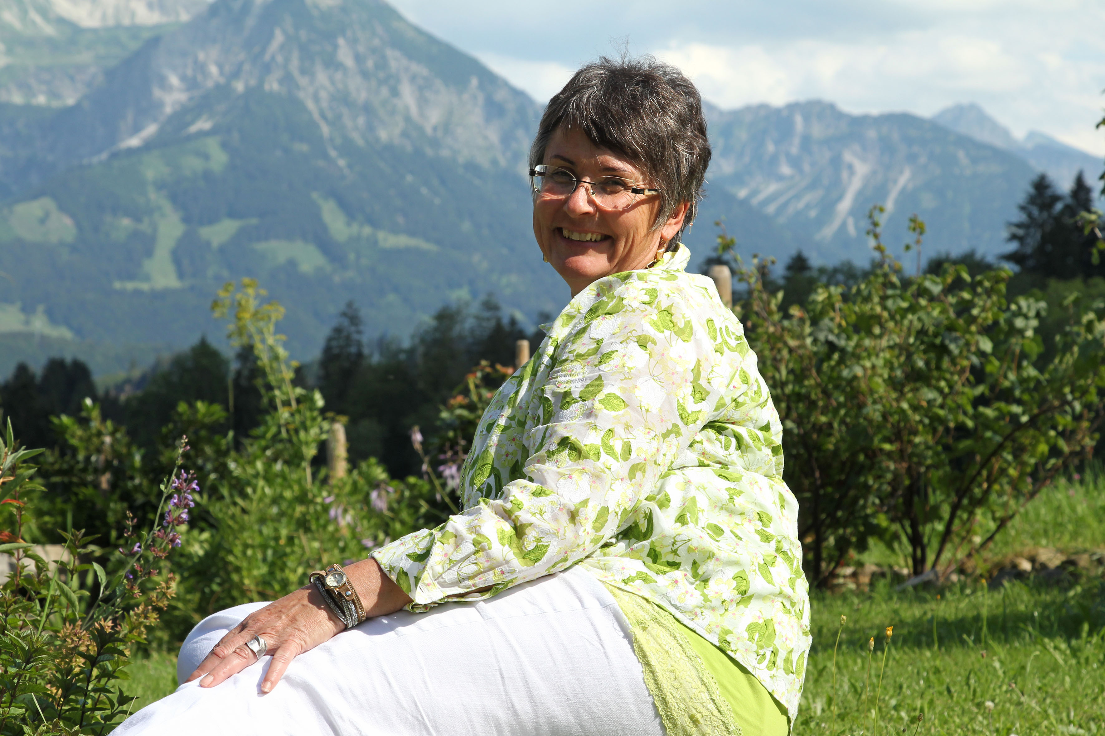 Gastgeberin Manuela